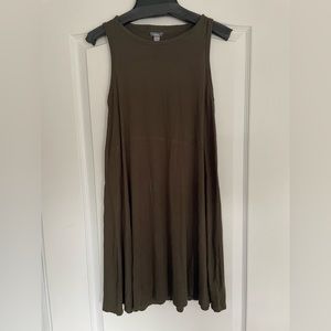 Khaki mini dress